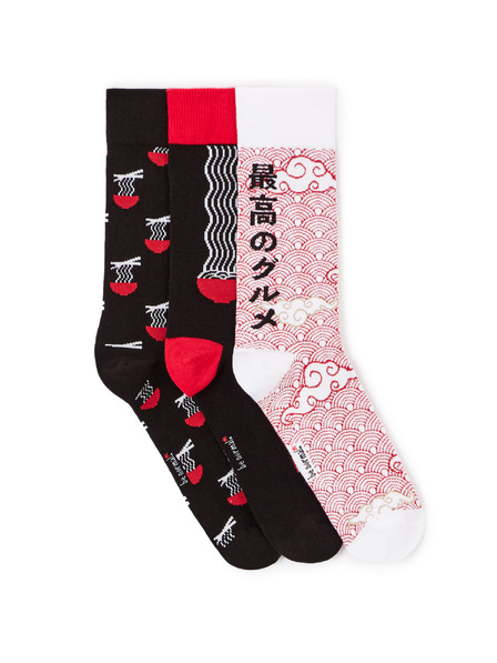 Celio Darčekové balenie ponožiek Ramen, 3ks ONE SIZE Celio