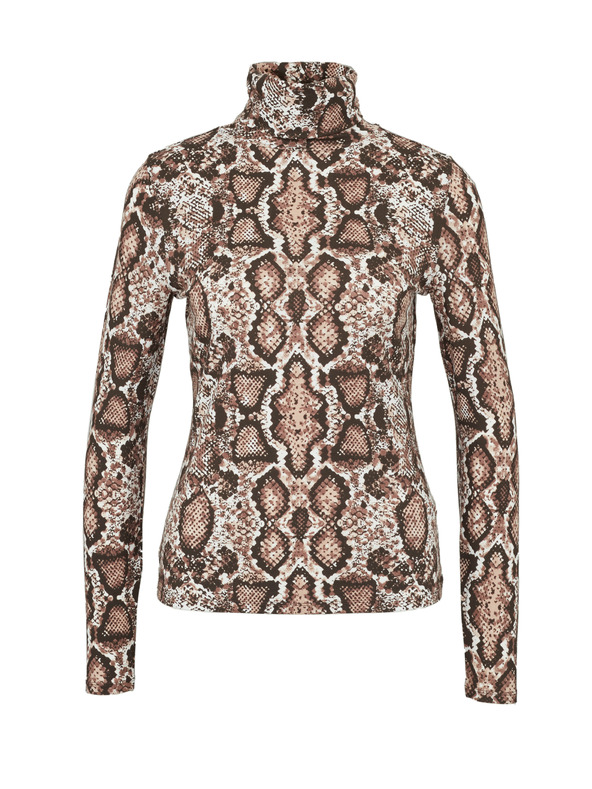 Orsay Béžové dámske tričko s dlhým rukávom ORSAY