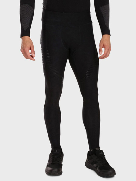 Kilpi Čierne pánske bežecké legíny Kilpi GEARS-M