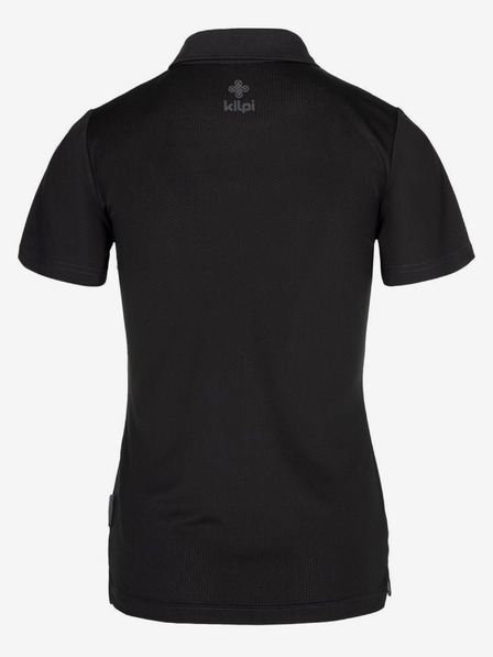 Kilpi Čierne dámske športové polo tričko Kilpi COLLAR