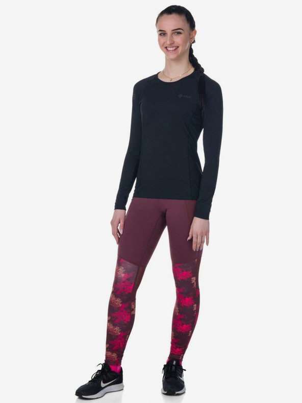 Kilpi Čierne dámske funkčné tričko Kilpi LINA