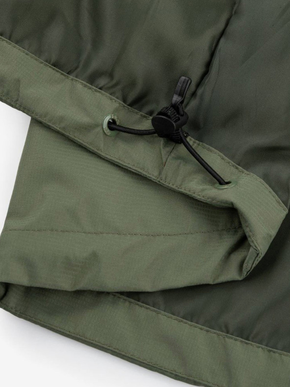 Kilpi Khaki a bordová pánska outdoorová bunda Kilpi SONNA-M