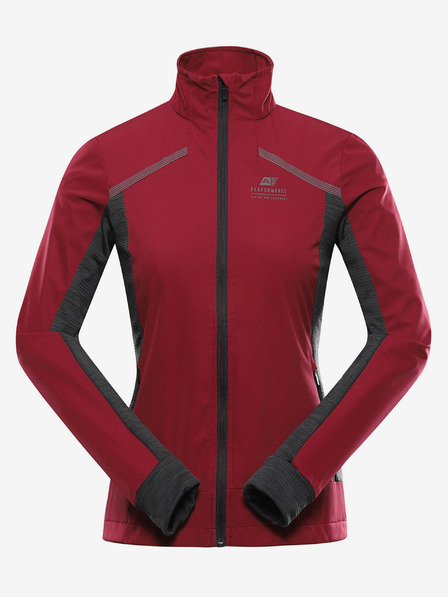 ALPINE PRO Dámska softshellová bunda s membránou ALPINE PRO UKEBA anemone