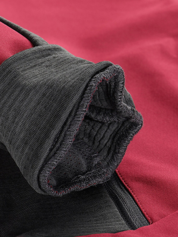 ALPINE PRO Dámska softshellová bunda s membránou ALPINE PRO UKEBA anemone