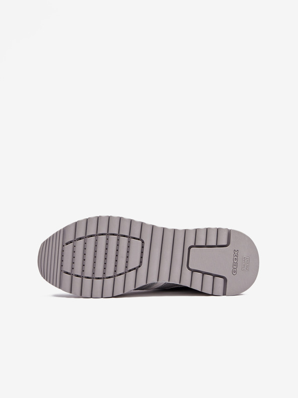 Geox Strieborné dámske tenisky Geox Desya