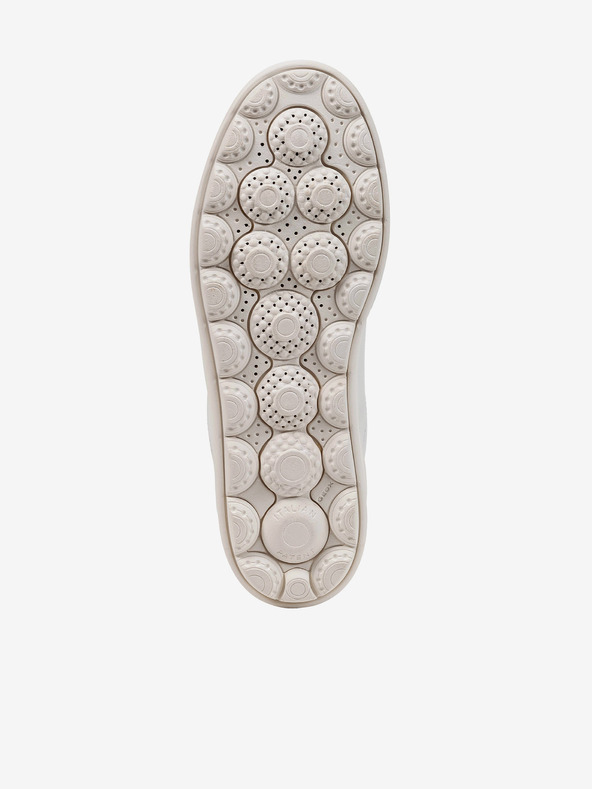 Geox Biele dámske kožené tenisky Geox Spherica Ecub