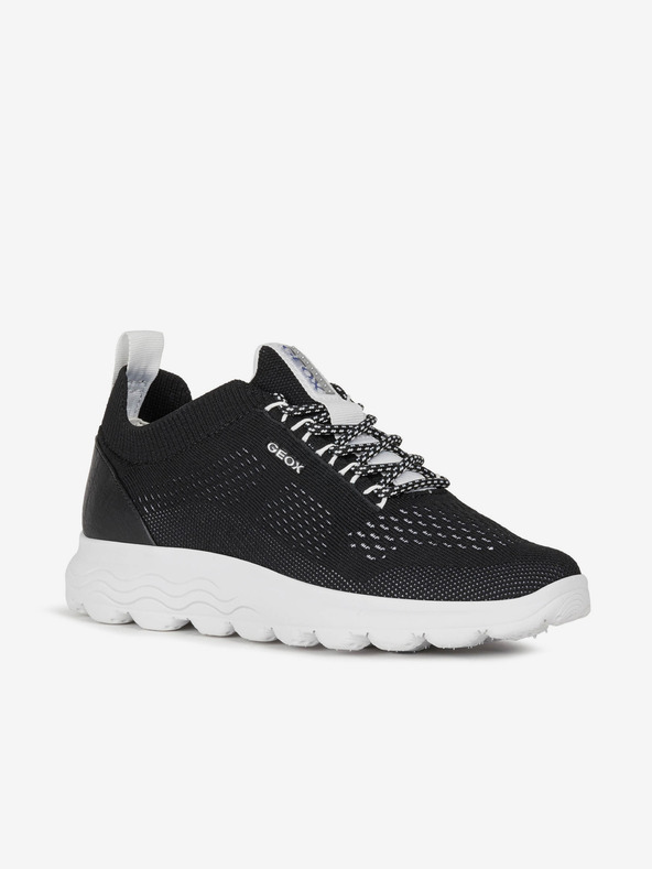 Geox Čierne dámske tenisky Geox Spherica