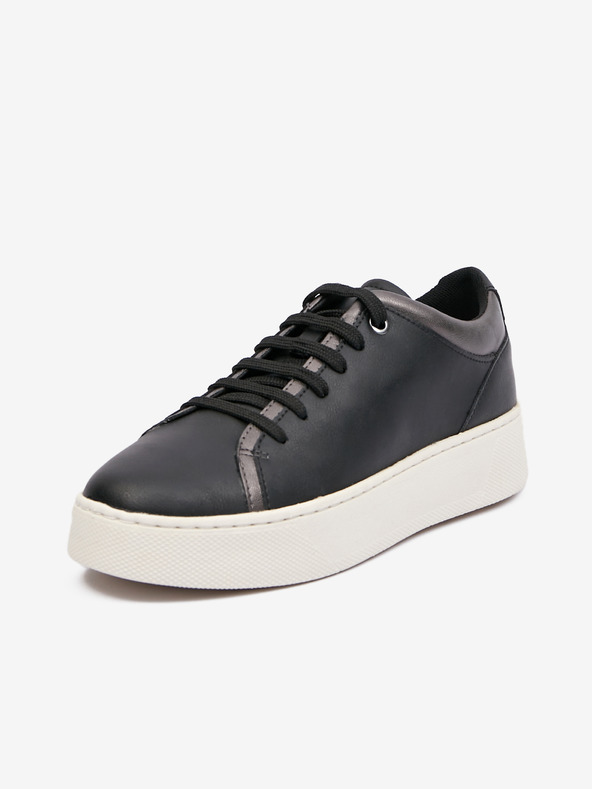 Geox Čierne dámske tenisky Geox Skyely