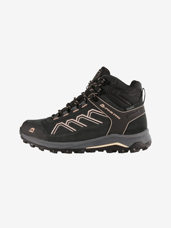 ALPINE PRO Outdoorová obuv s ptx membránou ALPINE PRO WUTEVE dk.true grey
