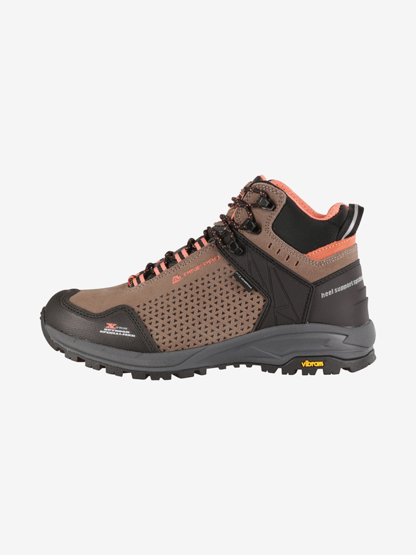ALPINE PRO Outdoorová obuv s ptx membránou ALPINE PRO ERAHE gumová