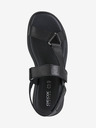 Geox Čierne dámske sandále Geox Spherica EC5W