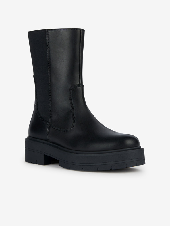 Geox Čierne dámske členkové topánky Geox Spherica EC7