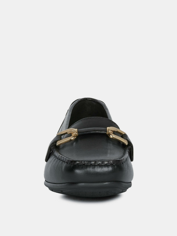 Geox Čierne dámske mokasíny Geox Annytah Moc