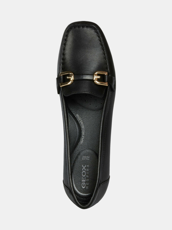 Geox Čierne dámske mokasíny Geox Annytah Moc