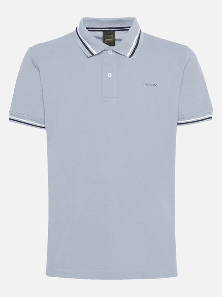 Geox Modré pánske polotričko Geox Polo