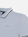 Geox Modré pánske polotričko Geox Polo