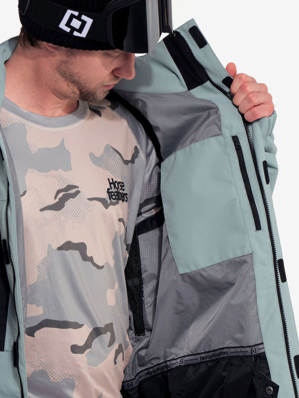 Horsefeathers Bunda Envoy - modrá hmla Horsefeathers