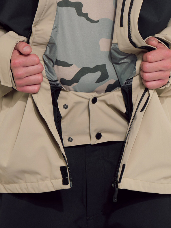 Horsefeathers Bunda Envoy - mojave/čierna Horsefeathers