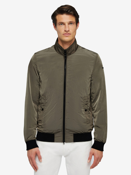 Geox Khaki pánska bunda Geox Deiven