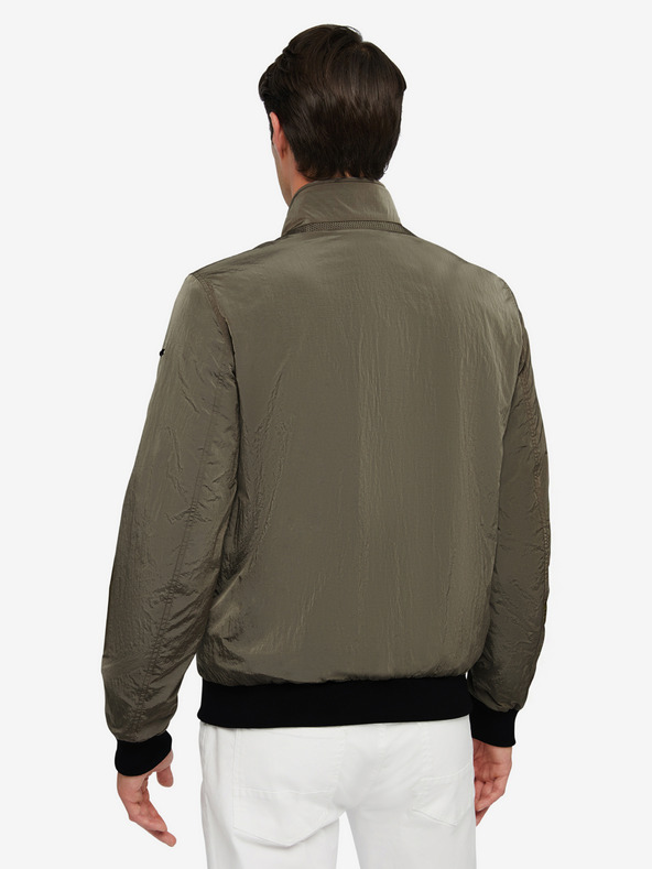 Geox Khaki pánska bunda Geox Deiven