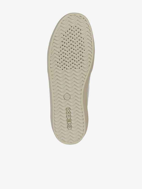 Geox Bielo-modré pánske tenisky Geox Affile