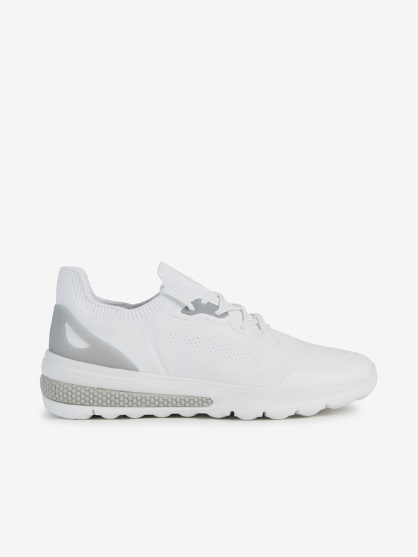 Geox Biele pánske slip on tenisky Geox