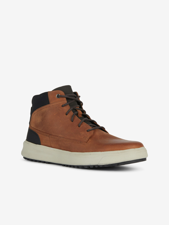 Geox Svetlo hnedé pánske členkové topánky Geox Cervino
