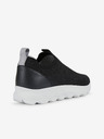 Geox Čierne pánske slip on tenisky Geox Spherica
