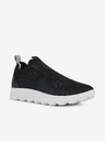 Geox Čierne pánske slip on tenisky Geox Spherica