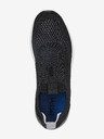 Geox Čierne pánske slip on tenisky Geox Spherica