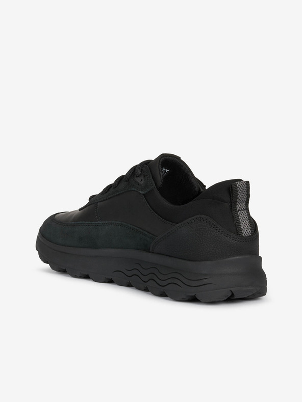 Geox Čierne pánske tenisky Geox Spherica