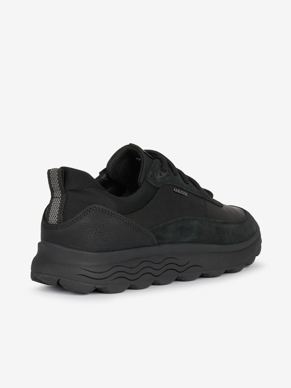 Geox Čierne pánske tenisky Geox Spherica
