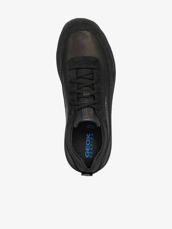 Geox Čierne pánske tenisky Geox Spherica
