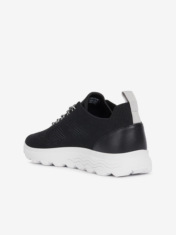 Geox Čierne pánske tenisky Geox Spherica