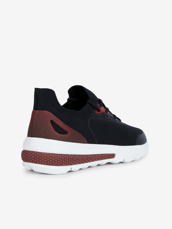 Geox Čierne pánske tenisky Geox Spherica Actif