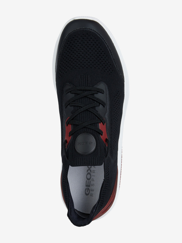 Geox Čierne pánske tenisky Geox Spherica Actif