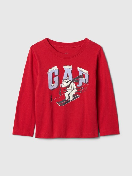 GAP Baby tričko s logom GAP