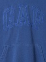 GAP Detská mikina s logom a fleece GAP