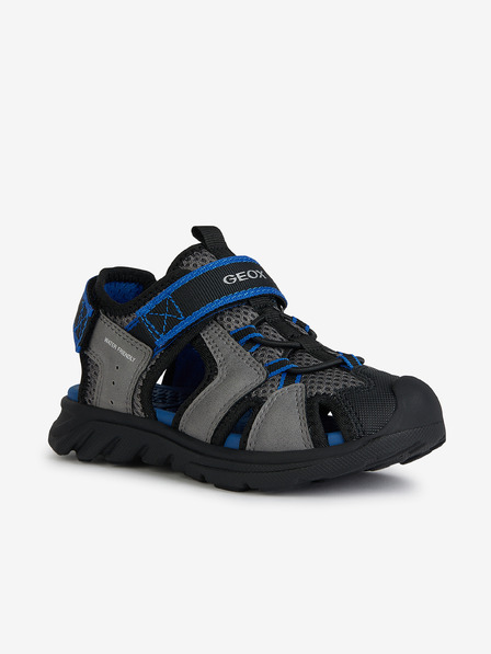 Geox Grey Boys Outdoor Sandals Geox Airadyum