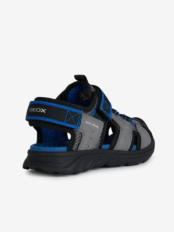 Geox Grey Boys Outdoor Sandals Geox Airadyum