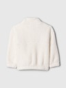 GAP Baby sherpa mikina s logom GAP