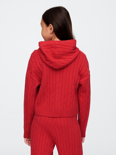 GAP Detský sveter na zips CashSoft GAP
