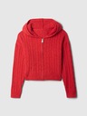 GAP Detský sveter na zips CashSoft GAP