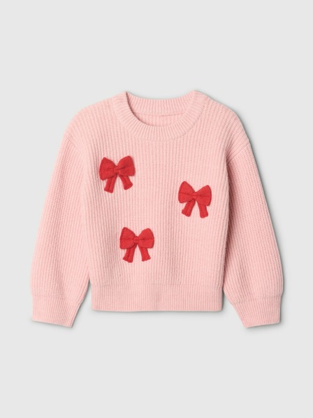 GAP Baby sveter s mašľami CashSoft GAP