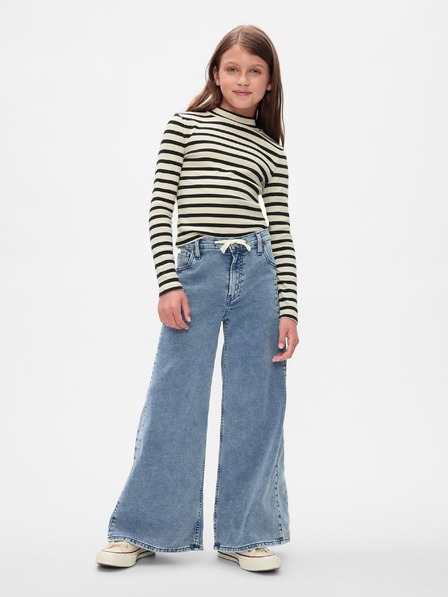 GAP Detské baggy džínsy Mid Rise GAP