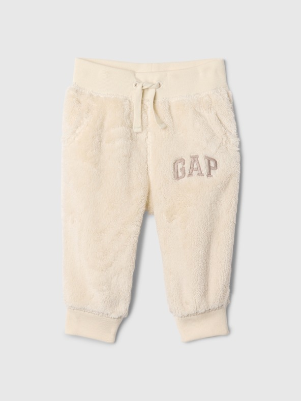 GAP Baby nohavice z umelej kožušiny