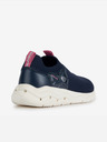 Geox Tmavomodré dievčenské slip on tenisky Geox