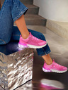 Geox Růžové dievčenské tenisky Geox Activart illuminus
