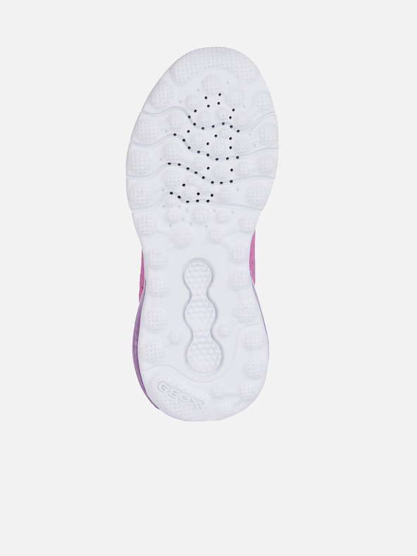 Geox Růžové dievčenské tenisky Geox Activart illuminus