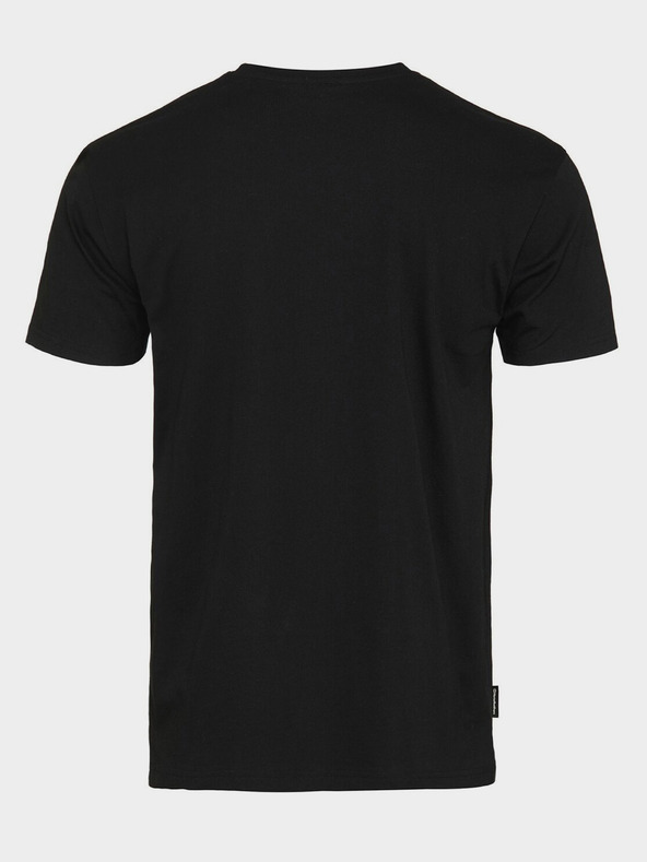 Horsefeathers Tričko Alpha - čierne veľkosť L HORSEFEATHERS